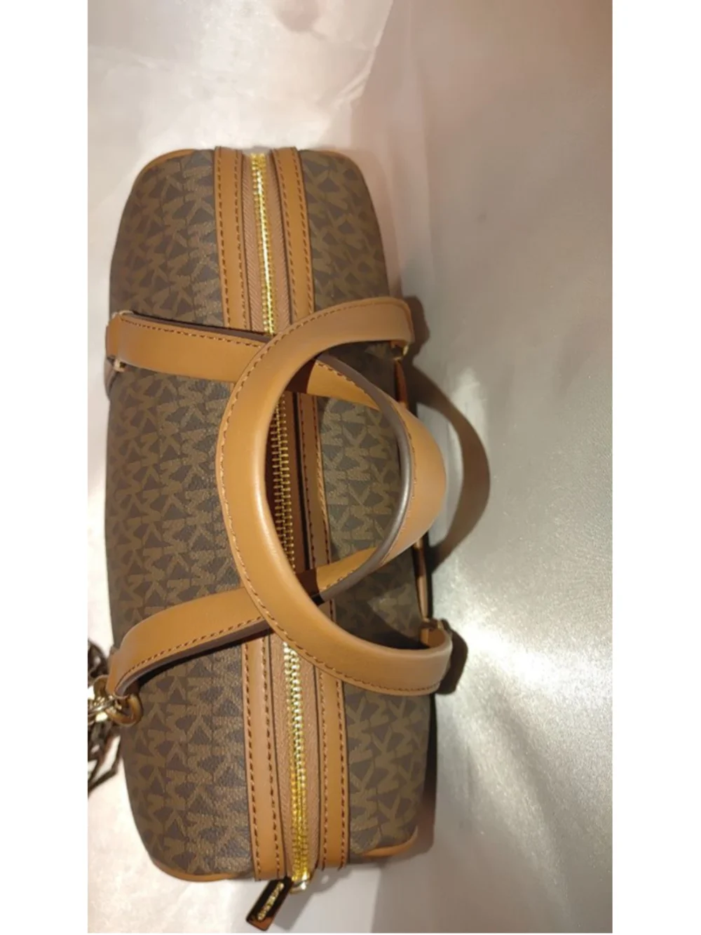 Michael Kors Jet Set Travel Medium Duffle Satchel